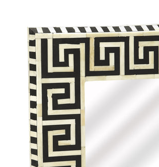 Butler Eternity Black Bone Inlay Wall Mirror