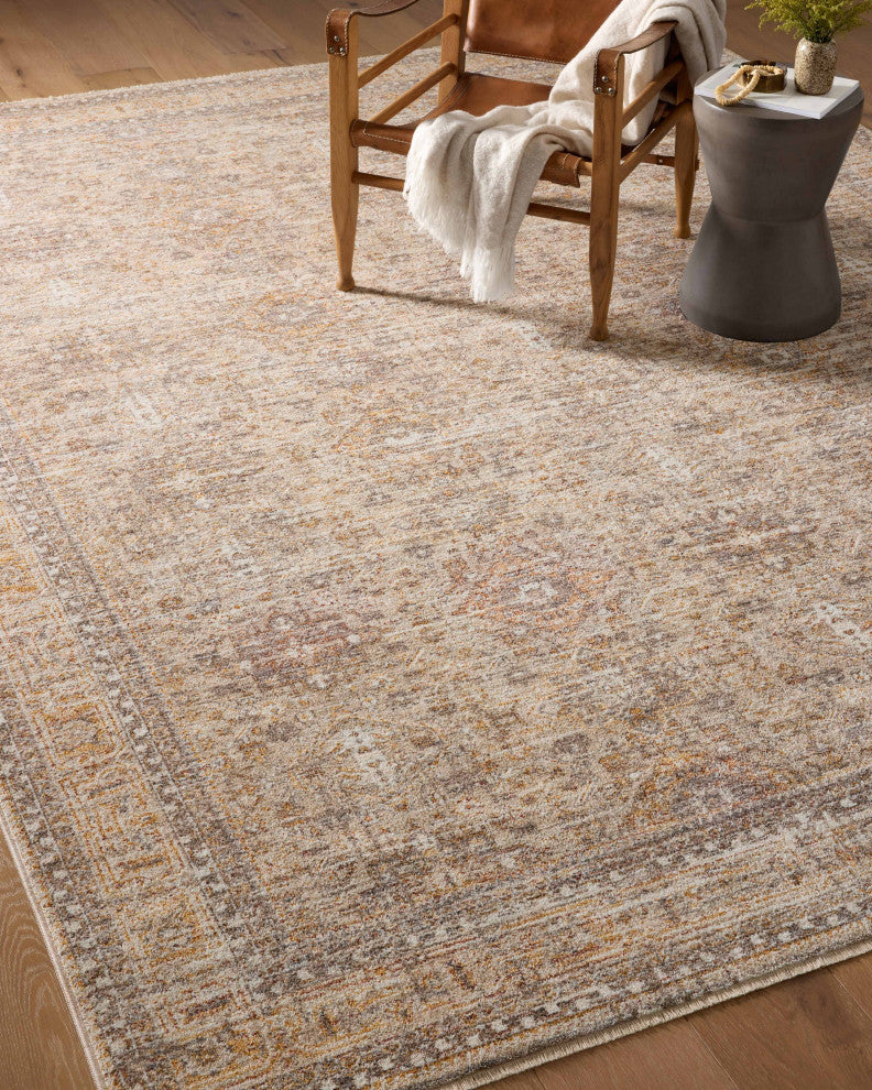 Angela Rose x Loloi Blake Oatmeal / Spice 11'-6" x 15'-7" Area Rug