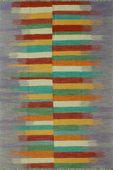 Winchester Kilim Erkejan Purple Rug