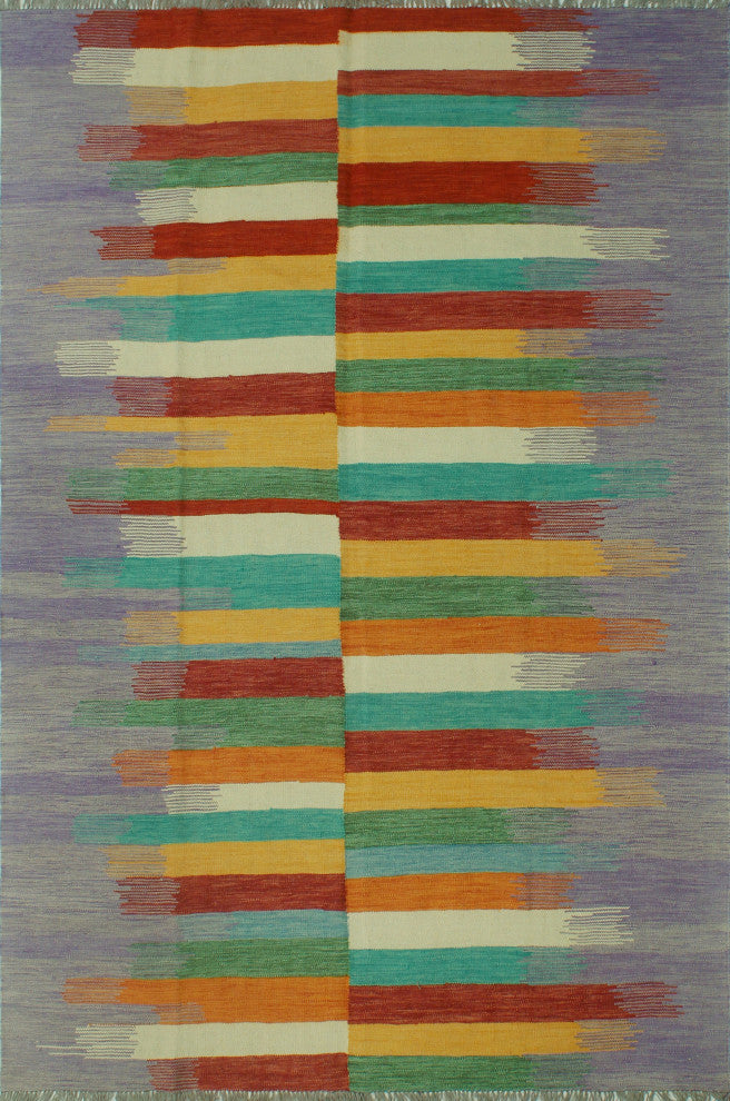 Winchester Kilim Erkejan Purple Rug
