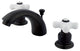 Victorian Widespread Bathroom Faucet, Oil Rubbed Bronze