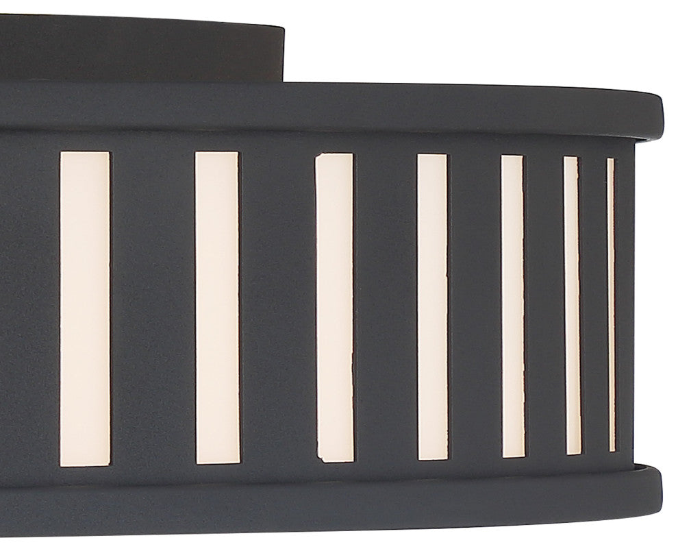 Kendal 4-Light Black Forged Ceiling Mount