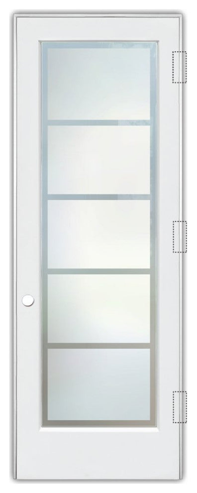 Interior Prehung Door or Interior Slab Door - Grand Tall - Primed - 28" x...