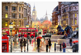 The Macneil Studio 'London Landscape' Canvas Art, 32"x22"