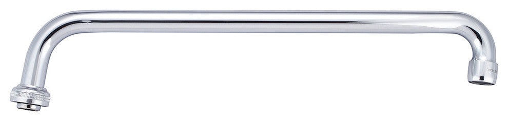 Central Brass 14_ Swivel Tube Spout With Aerator