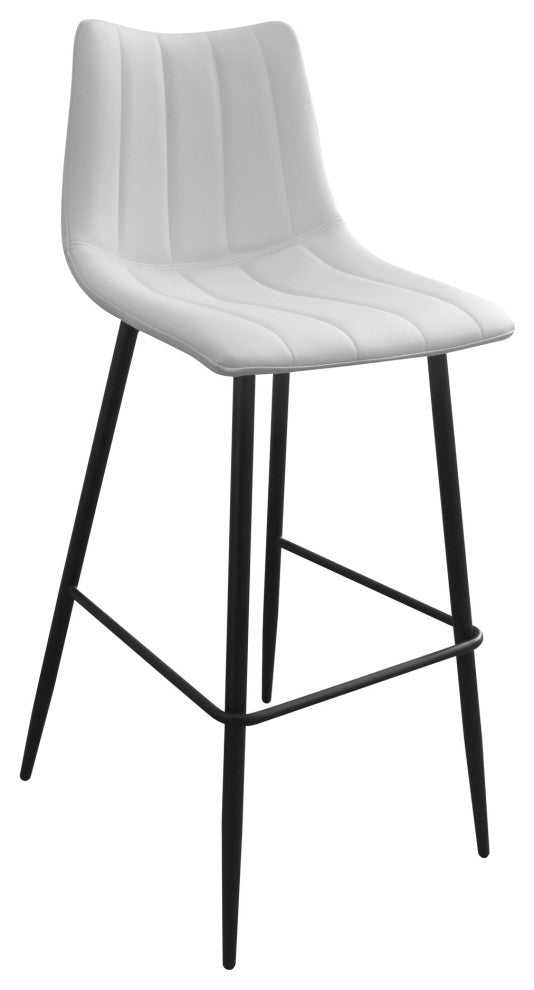 Contemporary Alibi Barstool Ivory - M2 - White