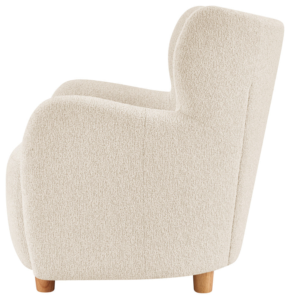 Tiffany Accent Arm Chair, Palladian Beige, Fabric