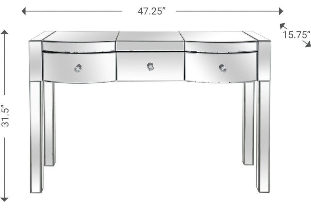Hollywood Style Console Table