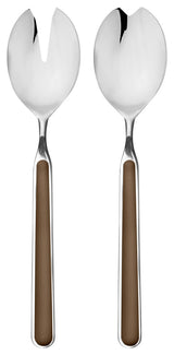Fantasia Salad Serving Set 2-Piece Set, Tobacco