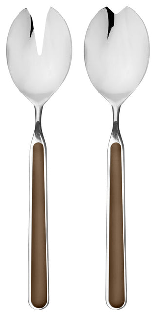 Fantasia Salad Serving Set 2-Piece Set, Tobacco
