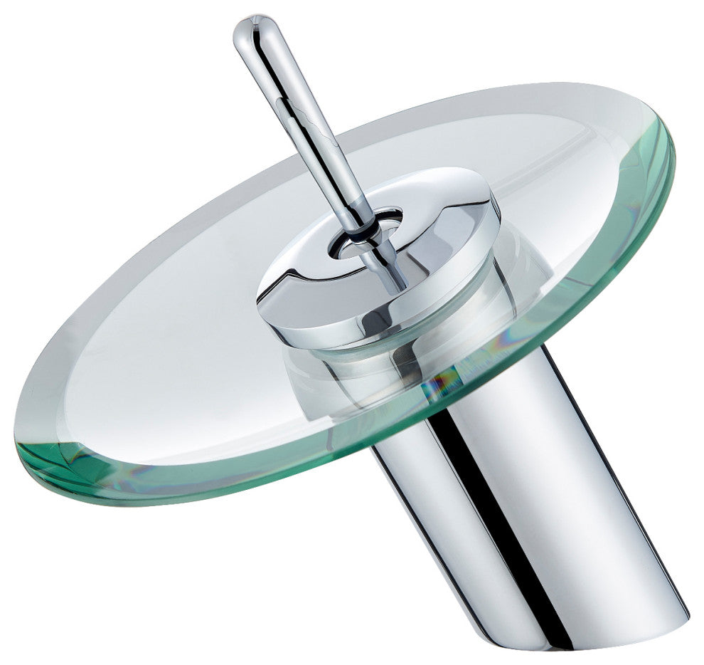 Torino Falls Single Hole Bathroom Faucet, Polished Chrome