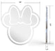 Minnie Mouse LED Wall Mirror