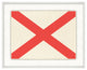 Nautical Flag Textile V, Giclee Reproduction Artwork