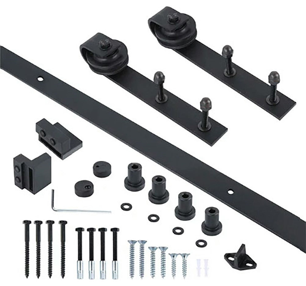 Barn Door Kimberly Bay, Black, 78"