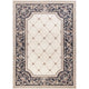 KAS Avalon 5614 Ivory/Grey Courtyard Area Rug, 5'3" x 7'7"