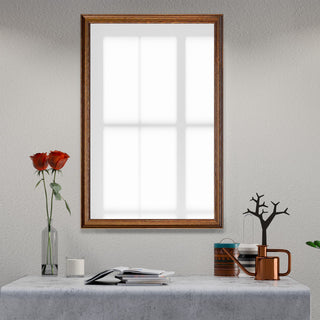 Crenshaw Framed Wall Mirror, Bronze, 34"x44"