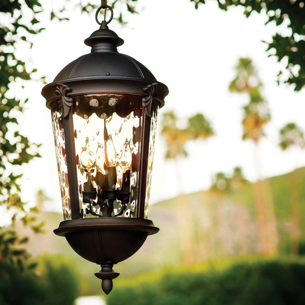 Hinkley Windsor Large Hanging Lantern, Black