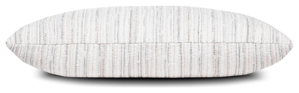 Luxe Stripe Pebble Indoor/Outdoor Performance Lumbar Pillow, 12"x20"