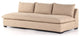 Grant Armless Sofa, 94", Heron Sand