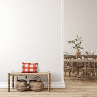 Buffalo Plaid Accent Pillow, Harvest Orange, 14"x20"