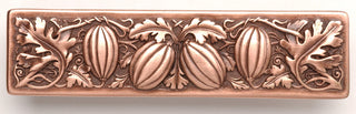 Autumn Squash Pull Antique Brass, Antique Copper