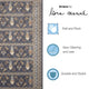 Ariana Sarai Indoor Rug Navy 5'3"x7'6"