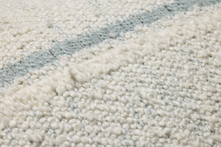 Loloi PLL0192 Ivory / Blue 22'' x 22'' Cover WithPoly