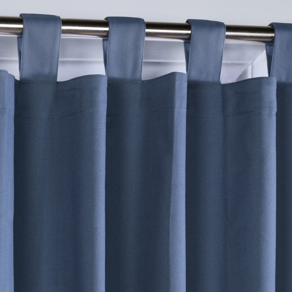 Weathermate Tab Top Panel Pair 40 x 72 in Blue