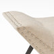 Hariata Contemporary Fabric Tufted Ottoman Bench, Beige