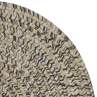 Colonial Mills Rug Laffite Tweed Gray Oval, 9x11