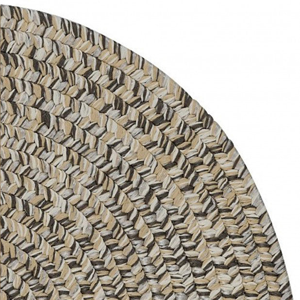 Colonial Mills Rug Laffite Tweed Gray Oval, 9x11