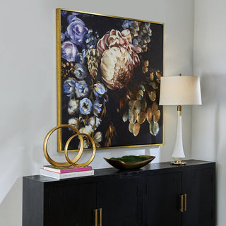 Uttermost 32321 Natural Wonder 50" x 50" Framed Floral Painting - Multicolored