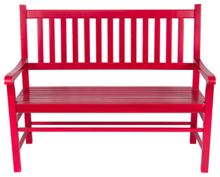 Shine Company Eden Garden Bench, Red