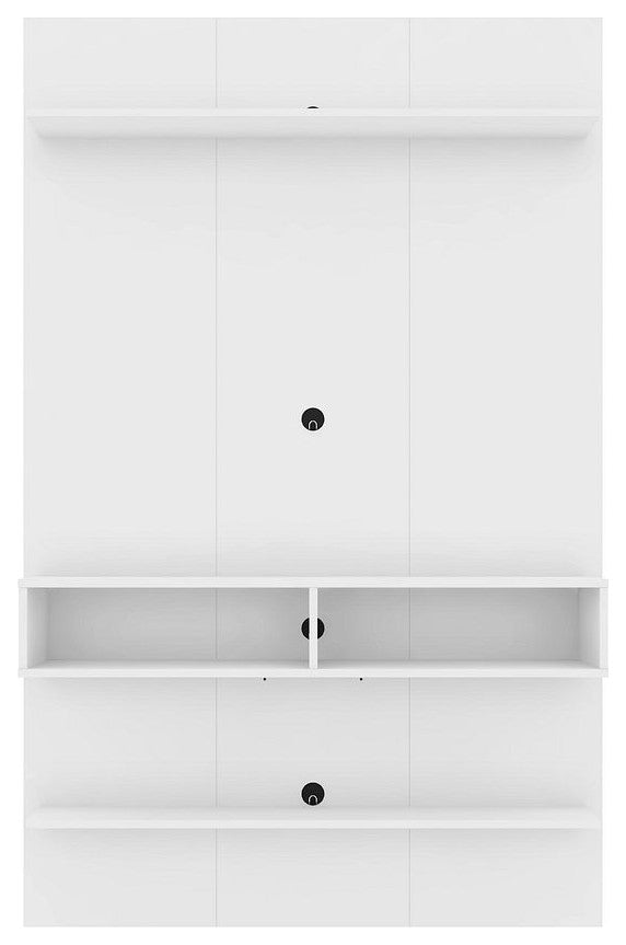 Libra Long Floating 45.35 Entertainment Center in White