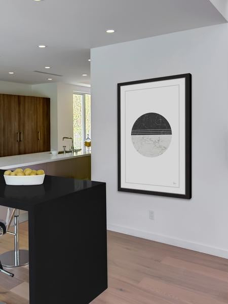 "Granite Wonder II" Framed Painting Print, 20"x30"