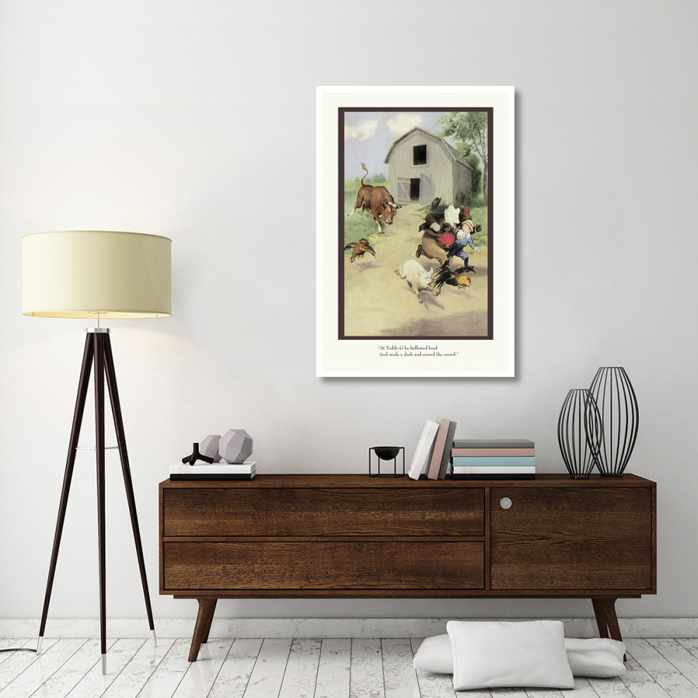 "Teddy Roosevelt's Bears: The Bull" Digital Paper Print by R.K. Culver, 34"x50"