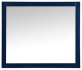 Alice Vanity Mirror, 42"x36", Blue