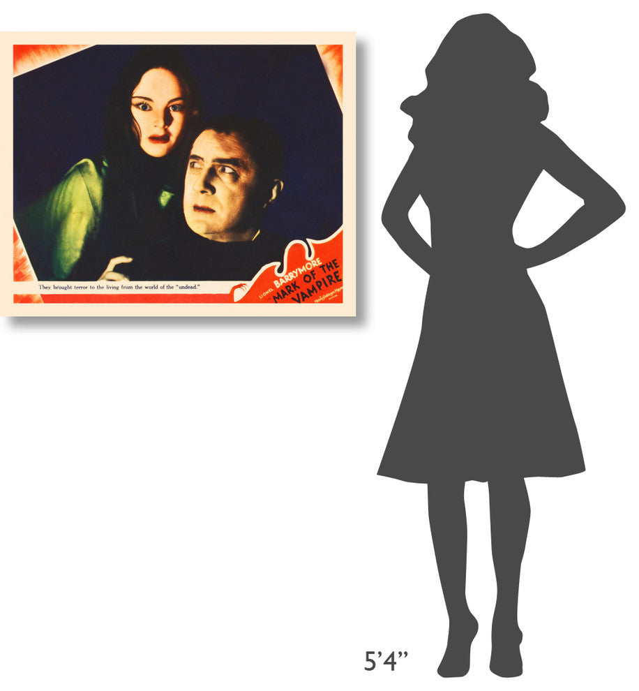 "Mark of The Vampire" Stretched Canvas Giclee by Hollywood Photo Archive, 36x29"