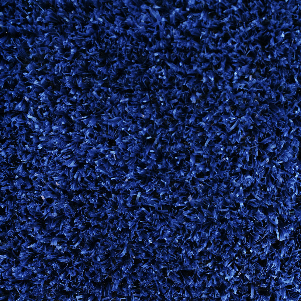 Outdoor Artificial Turf With Marine Backing, Electric Blue, 6 Ft X 25 Ft