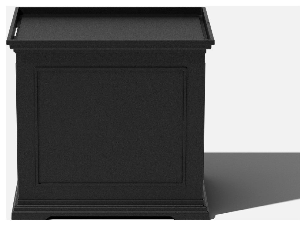 Veradek Brixton Tray Table, Black, 22 Inch, 1 Pack