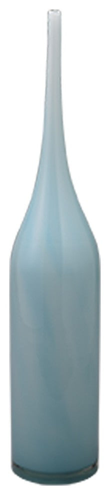 Pixie Decorative Vases in Periwinkle Blue Glass, Set Of 3