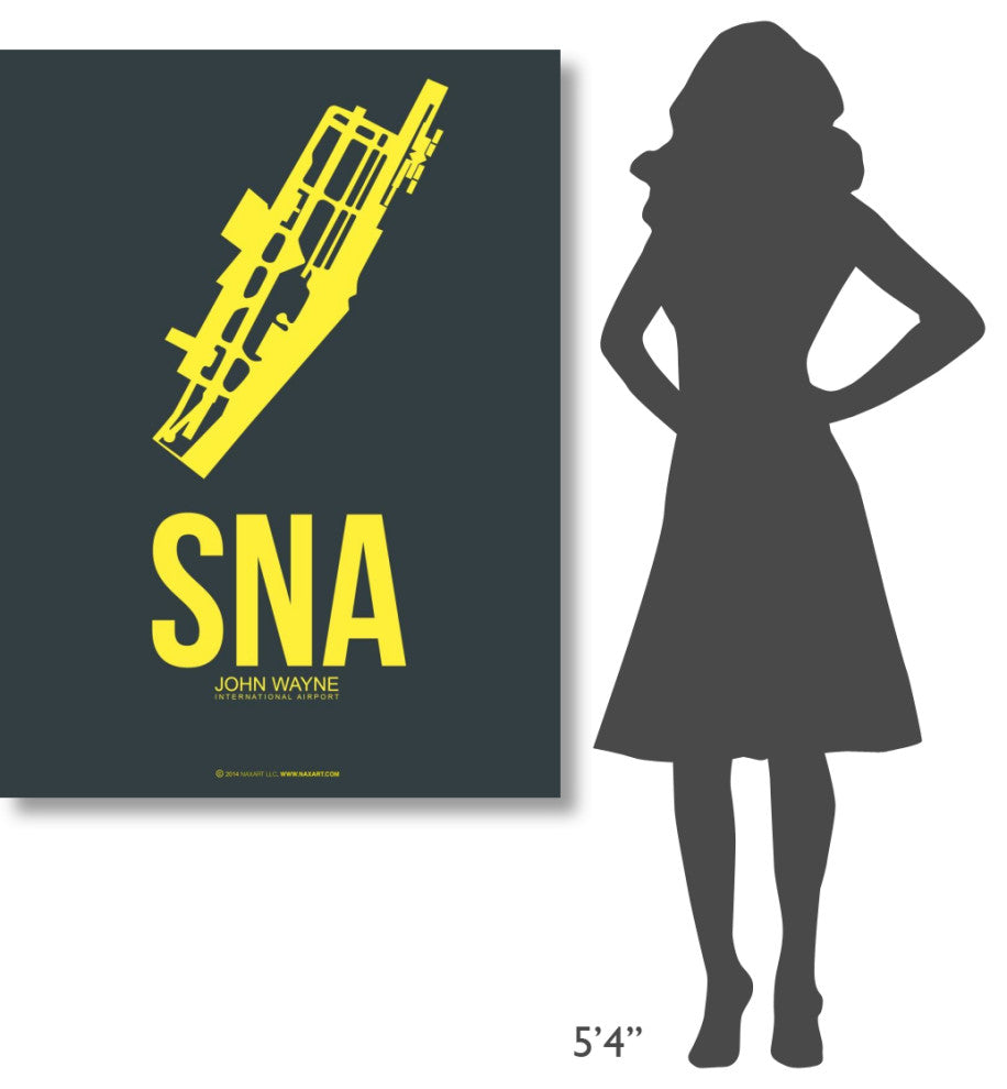 "SNA John Wayne Poster 3" Fine Art Print