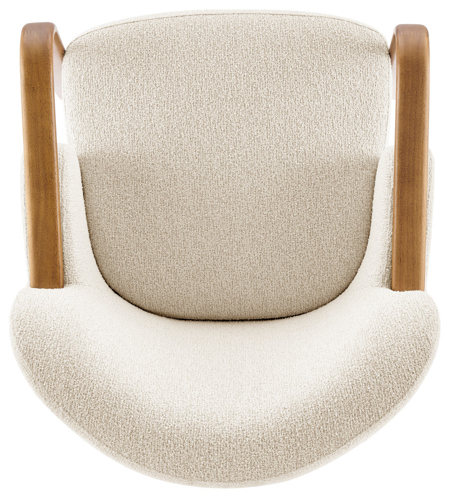 Tania Fabric Accent Arm Chair, Palladian Beige