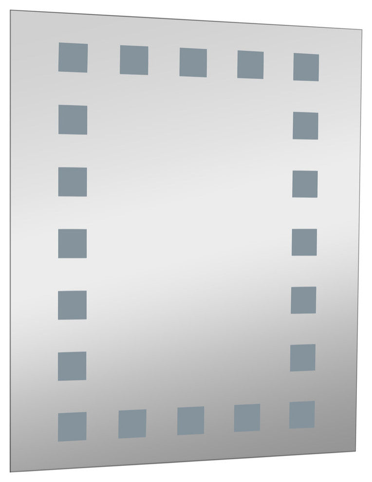 Woodbridge Lighting Reflections Round LED Mirror, Rectangular, Square-Light - 31