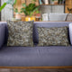Twilight Hidden Island Velvet Luxury Throw Pillow, Double sided 18"x18"