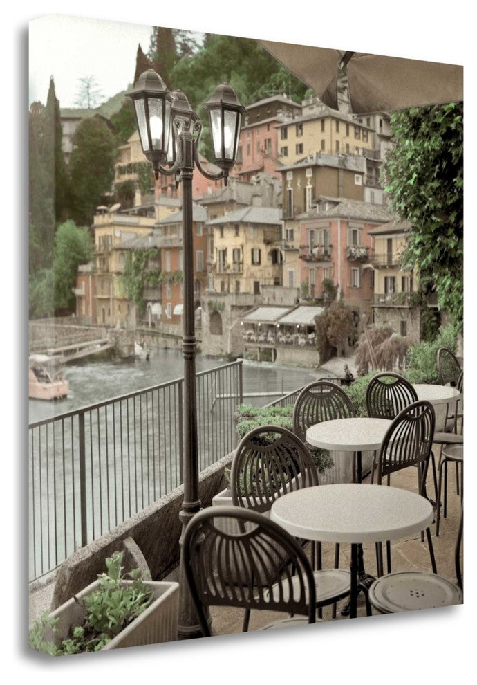 "Porto Caffe - 27" By Alan Blaustein, Giclee Print on Gallery Wrap Canvas