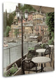 "Porto Caffe - 27" By Alan Blaustein, Giclee Print on Gallery Wrap Canvas
