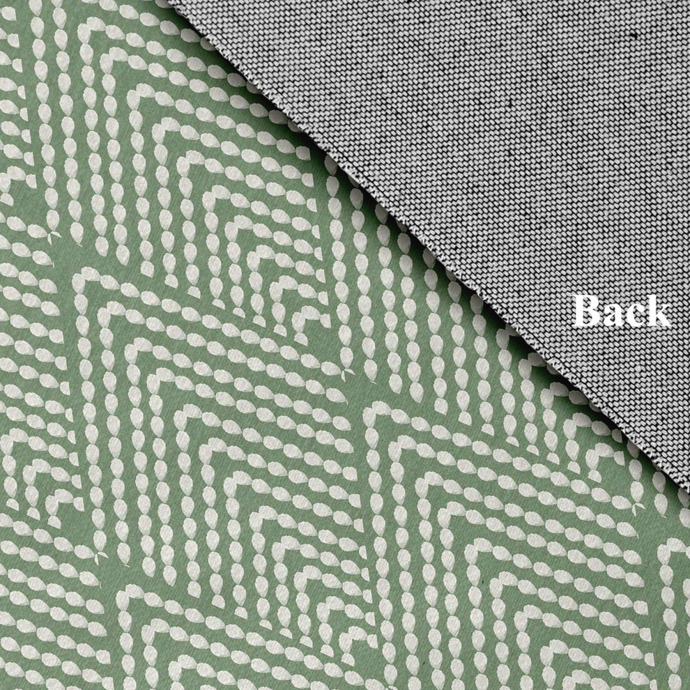 Lifeflor Diamond Spring Chenille Rug, Muted Green, 4'x6'