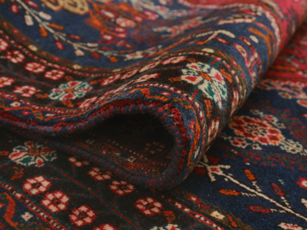 Fine Vintage Distressed Berk Red Rug