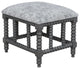 Uttermost Estes Faux Cow Hide Small Bench 23568